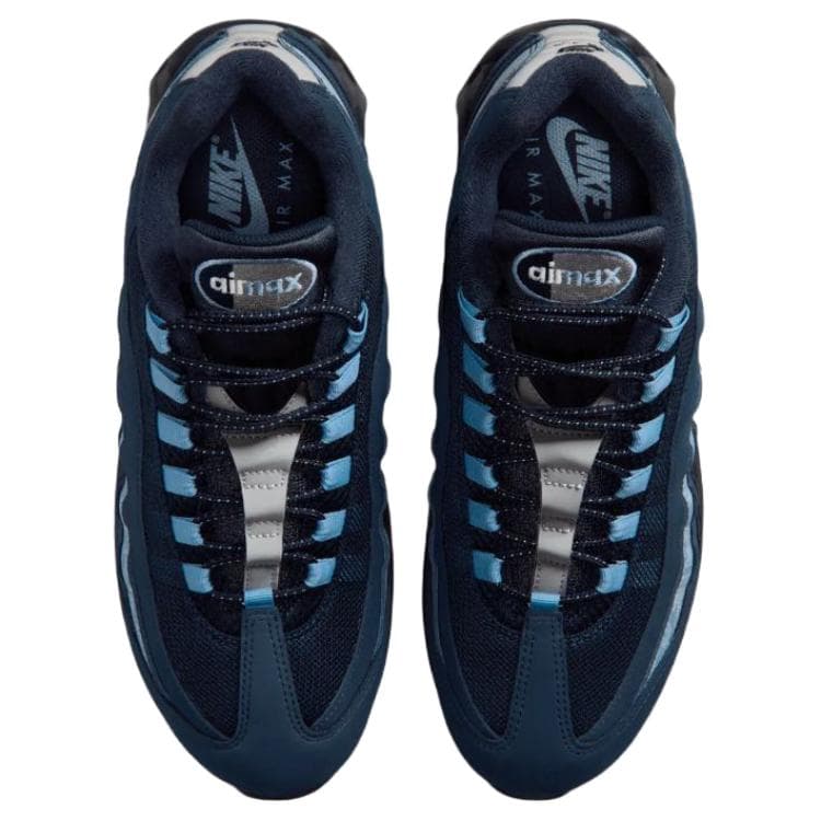 Кроссовки для бега Nike Air Max 95 Low-Top Повседневные Беговые Кроссовки Мужские Синие - изображение 4