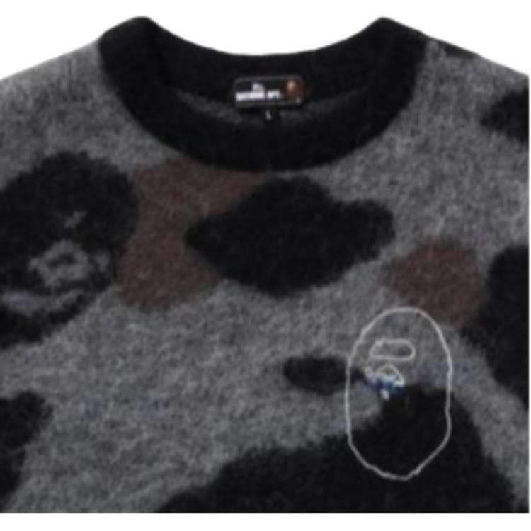 Кофта A BATHING APE Черный BKX Мужские Свитера - изображение 3
