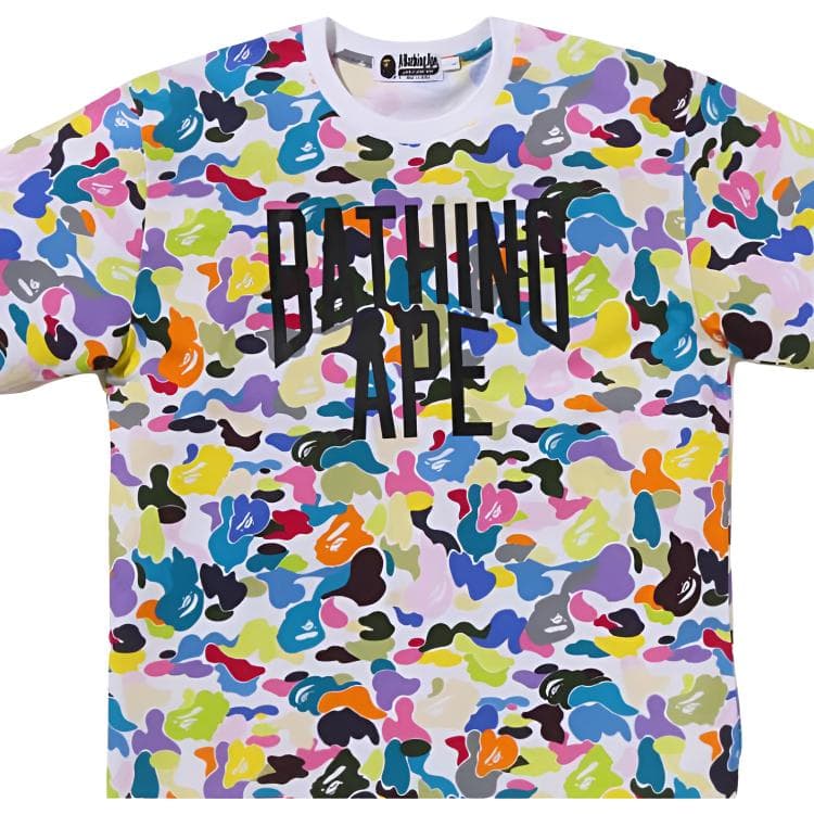 Футболка A BATHING APE Мужские T-рубашки - изображение 3