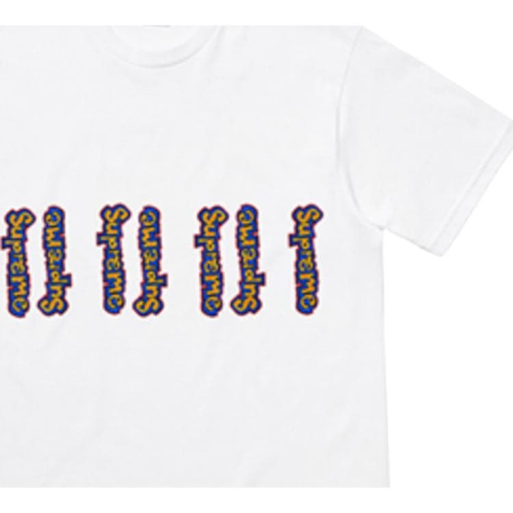 Футболка Supreme SS18 Gonz Logo Tee White LogoT - изображение 3
