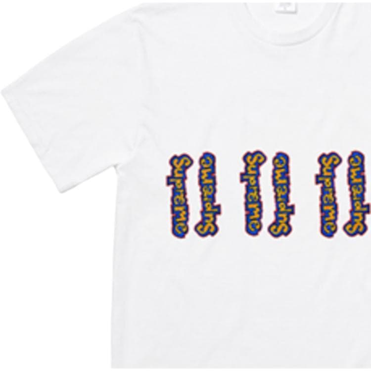 Футболка Supreme SS18 Gonz Logo Tee White LogoT - изображение 2