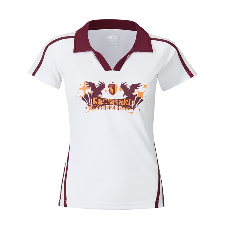 Кавасаки Vintage Collection Бадминтон Джерси Women's White Красный черный зеленый - изображение 2