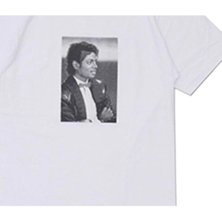 Футболка Supreme SS17 Michael Jackson Tee White - изображение 4