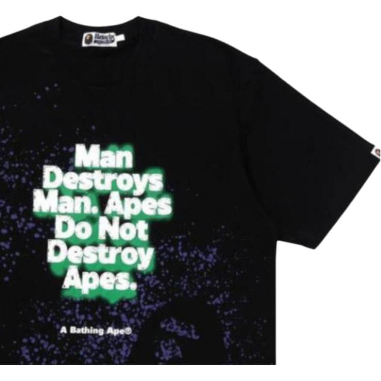 Футболка A BATHING APE Мужские T-рубашки - изображение 8