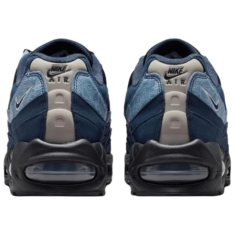 Кроссовки для бега Nike Air Max 95 Low-Top Повседневные Беговые Кроссовки Мужские Синие - изображение 5