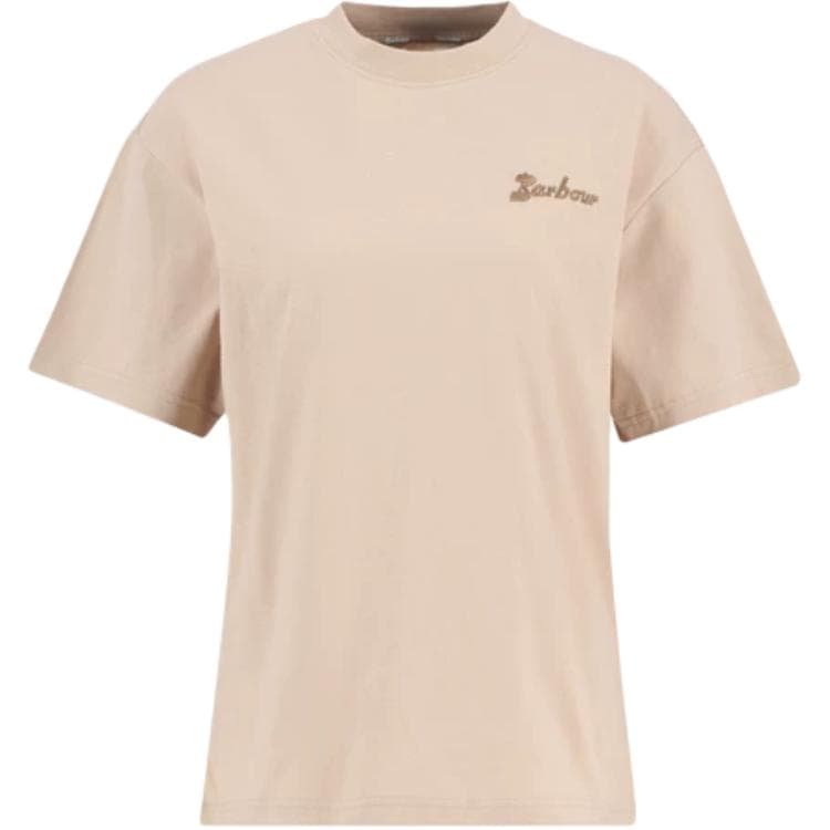 Футболка BARBOUR SS26 Рукав с оборванным плечом T-рубашка Женская - изображение 1