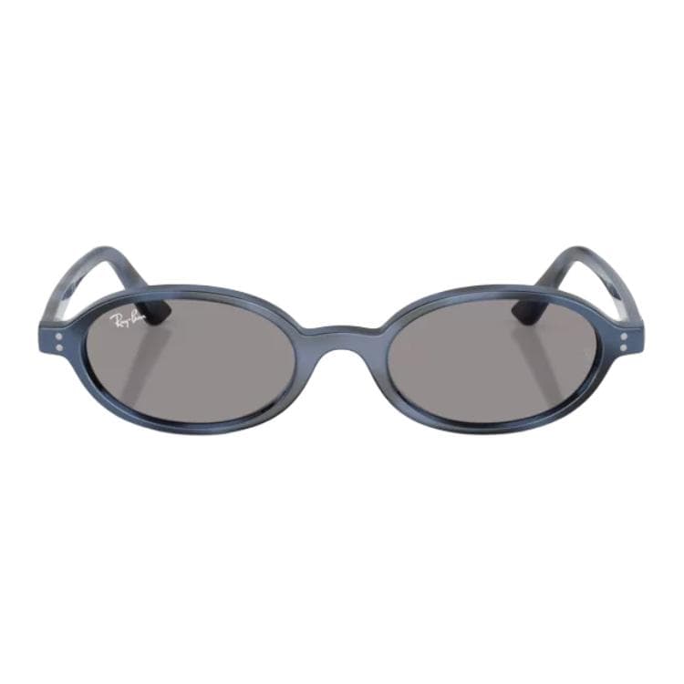 Солнцезащитные очки RayBan Литьевые Овалные Солнцезащитные Очки Унисекс Синий Черепаховый - изображение 2