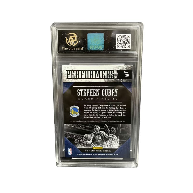 PANINI Pinnacle Warriors Стивен Карри Чернильные кляксы Мода Стиль Сертифицированные Карты 1 Упаковка - изображение 2