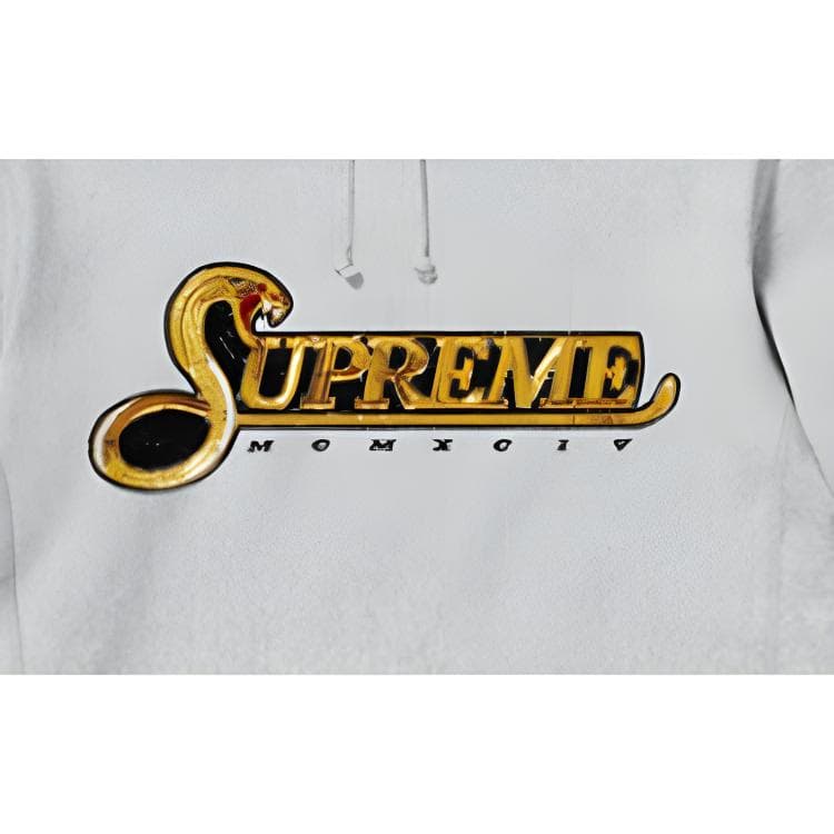 Кофта Supreme Sequin Viper Hooded Sweatshirt - изображение 2