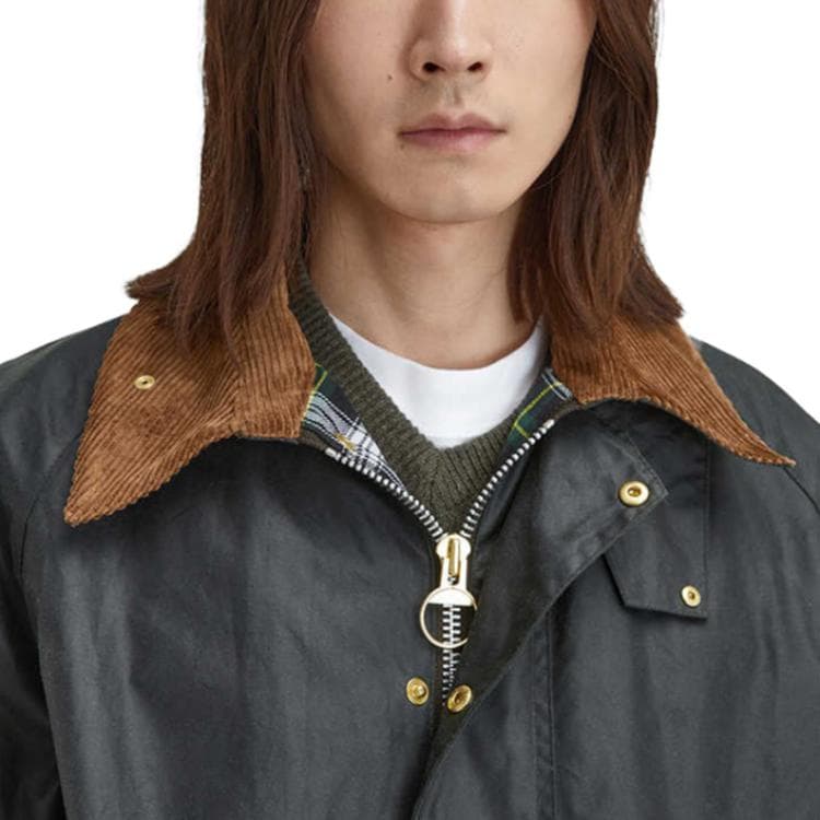 Куртка Barbour FW24 Куртки и Пальто Унисекс Шалфейный Зеленый - изображение 6