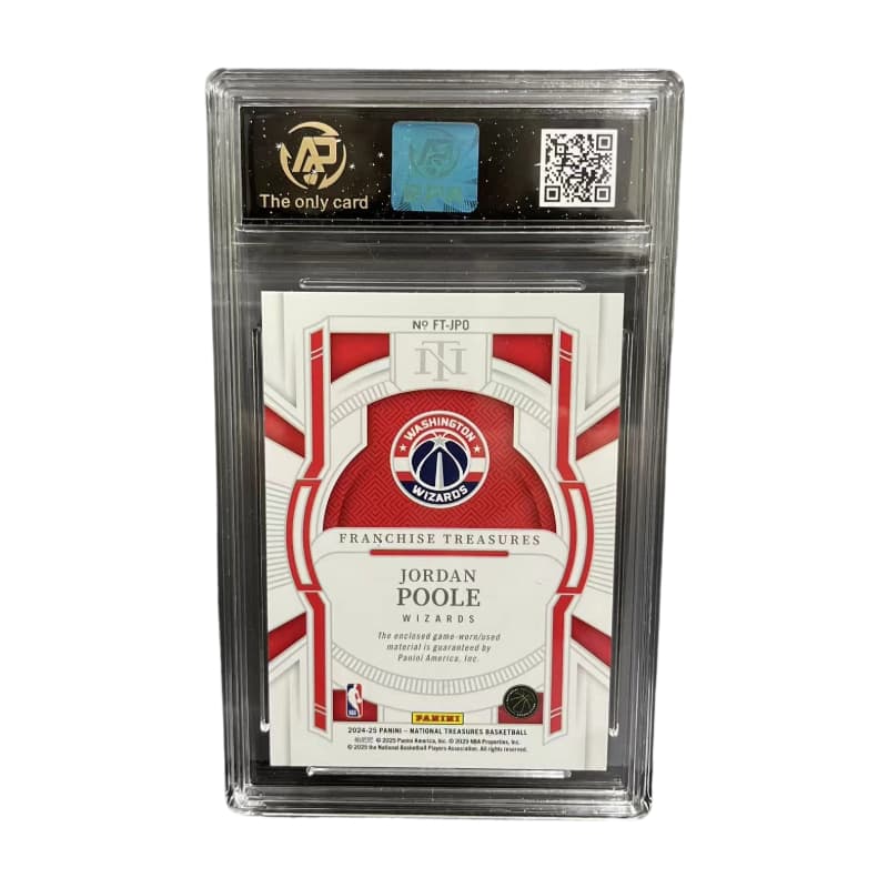 Panini National Treasure High END. Коллекция Talent Автографированная Джерси Джордана Поупа 53 99 Классическая Коллекция - изображение 2