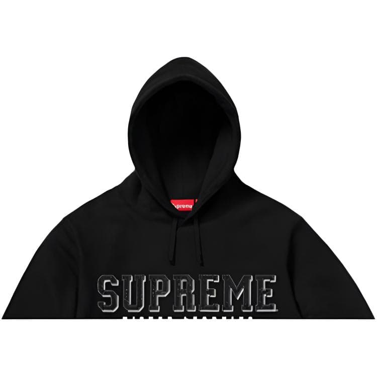 Кофта Supreme Gems Hooded Sweatshirt Black - изображение 3