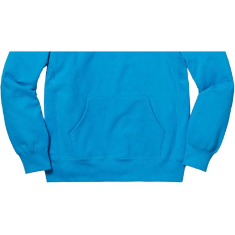 Кофта Supreme FW18 Trademark Hooded Sweatshirt Bright Royal - изображение 3