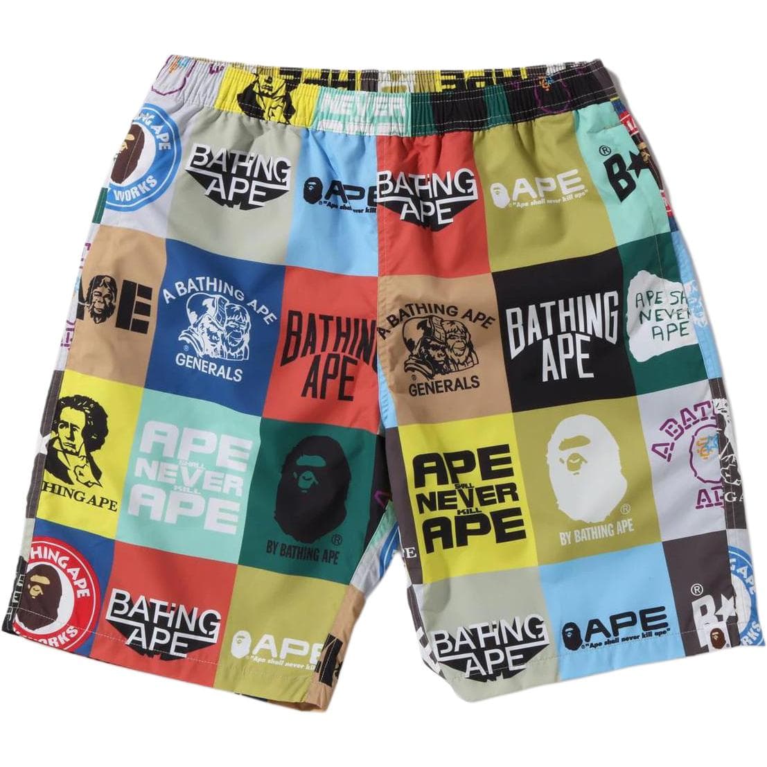 Шорты BAPE Classic Logo Beach Shorts - изображение 1
