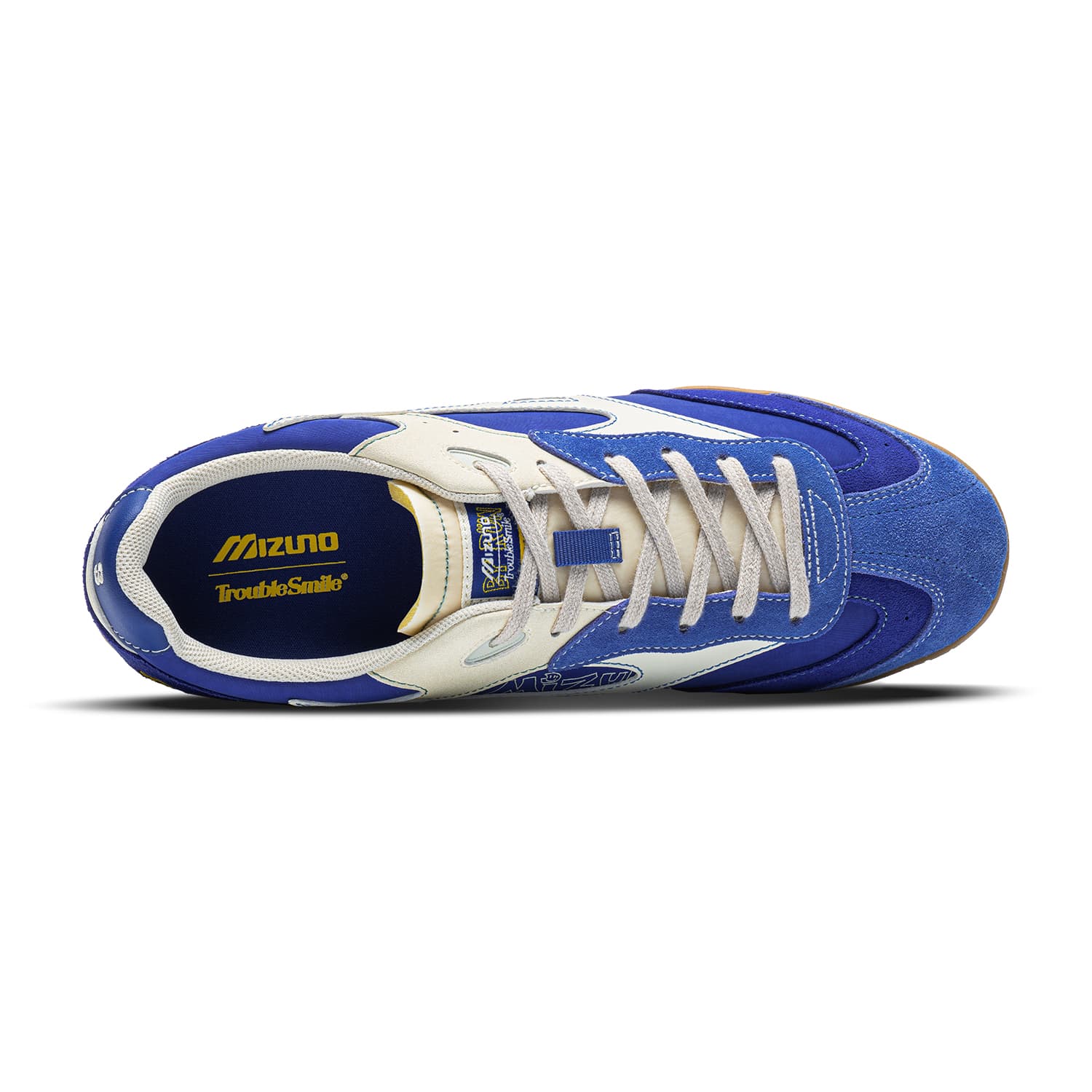 Кроссовки Mizuno Низкий Топ Повседневная Обувь Унисекс Синяя - изображение 3