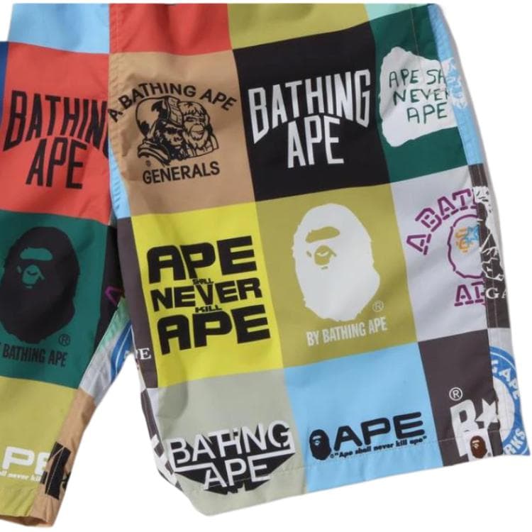 Шорты BAPE Classic Logo Beach Shorts - изображение 3