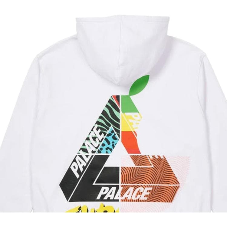 Худи PALACE Max Up Hood White Logo - изображение 3