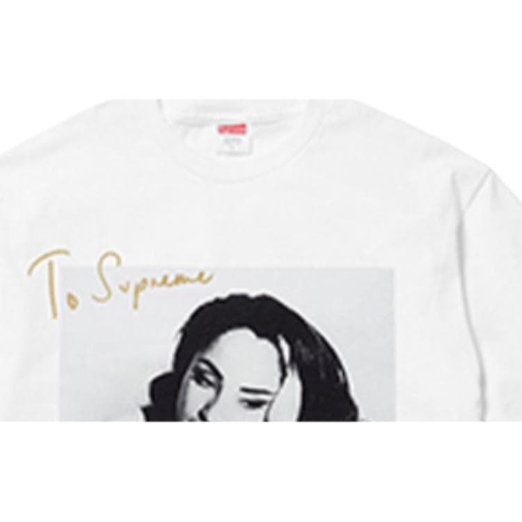 Футболка Supreme SS17 Sade Tee White - изображение 5