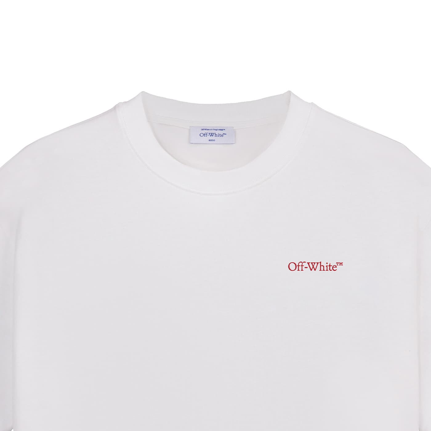 Футболка OFF WHITE Короткий рукав T-рубашка унисекс подарочный набор в коробке - изображение 2