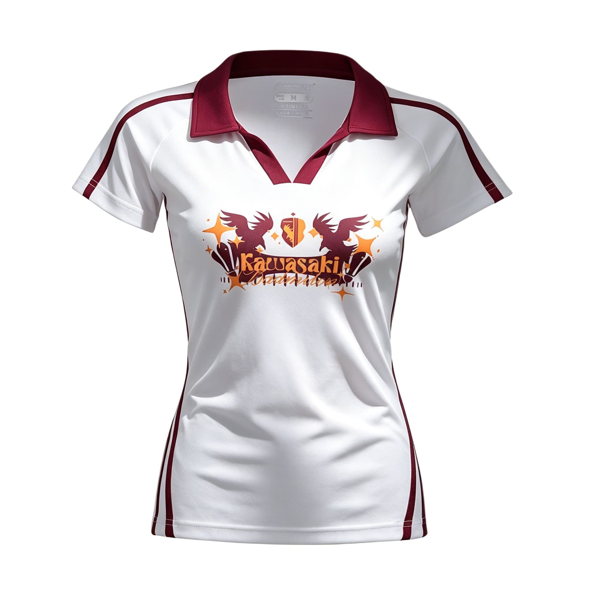 Кавасаки Vintage Collection Бадминтон Джерси Women's White Красный черный зеленый - изображение 1