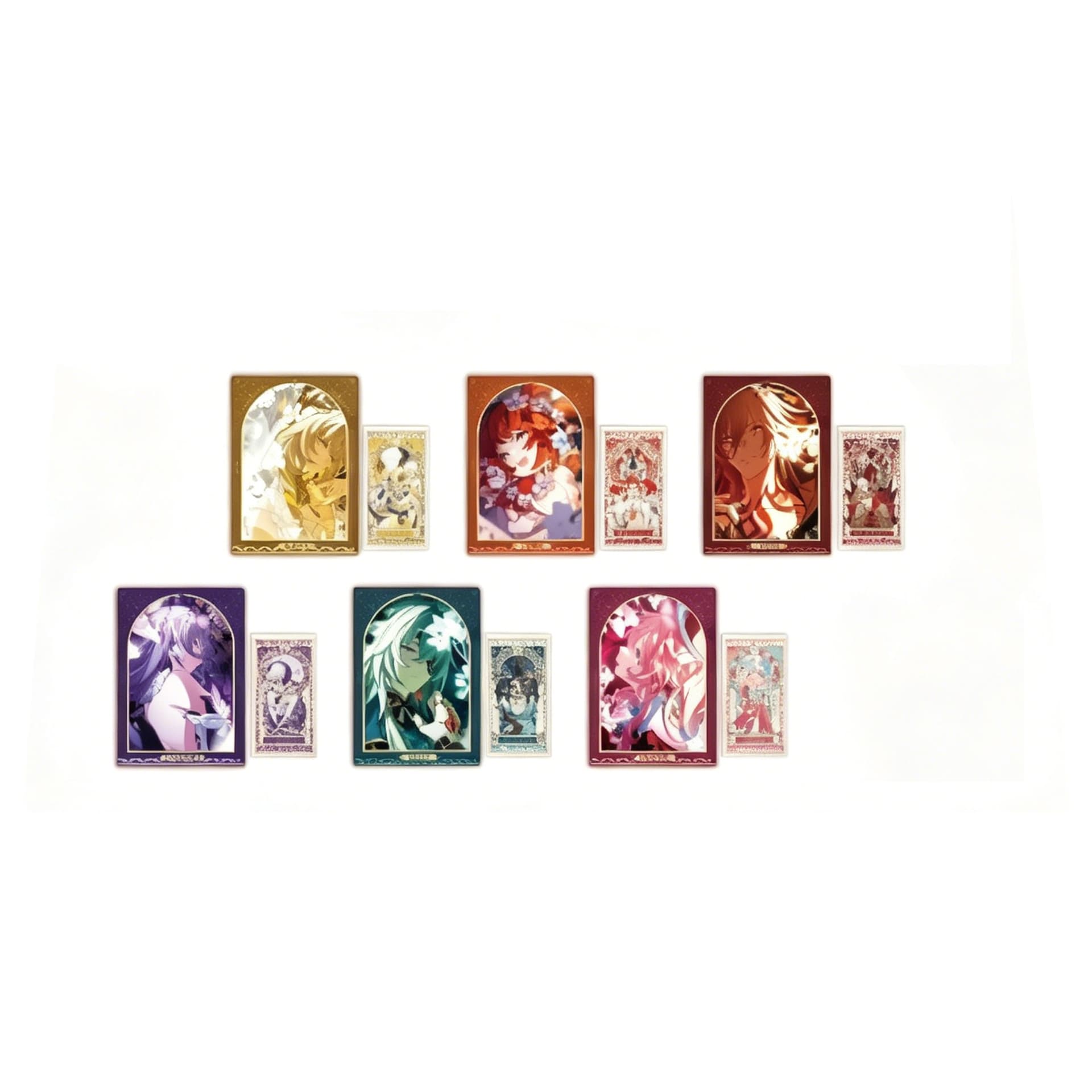 BANDAI Ichiban Kuji Заколка для волос с файлом набор "Волшебные цветы" мерч по IP - изображение 3