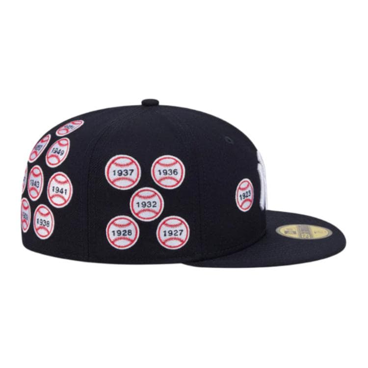 Кепка New Era x MLB x Spike Lee 59FIFTY Шерстяные Кепки Унисекс Морской Синий - изображение 6