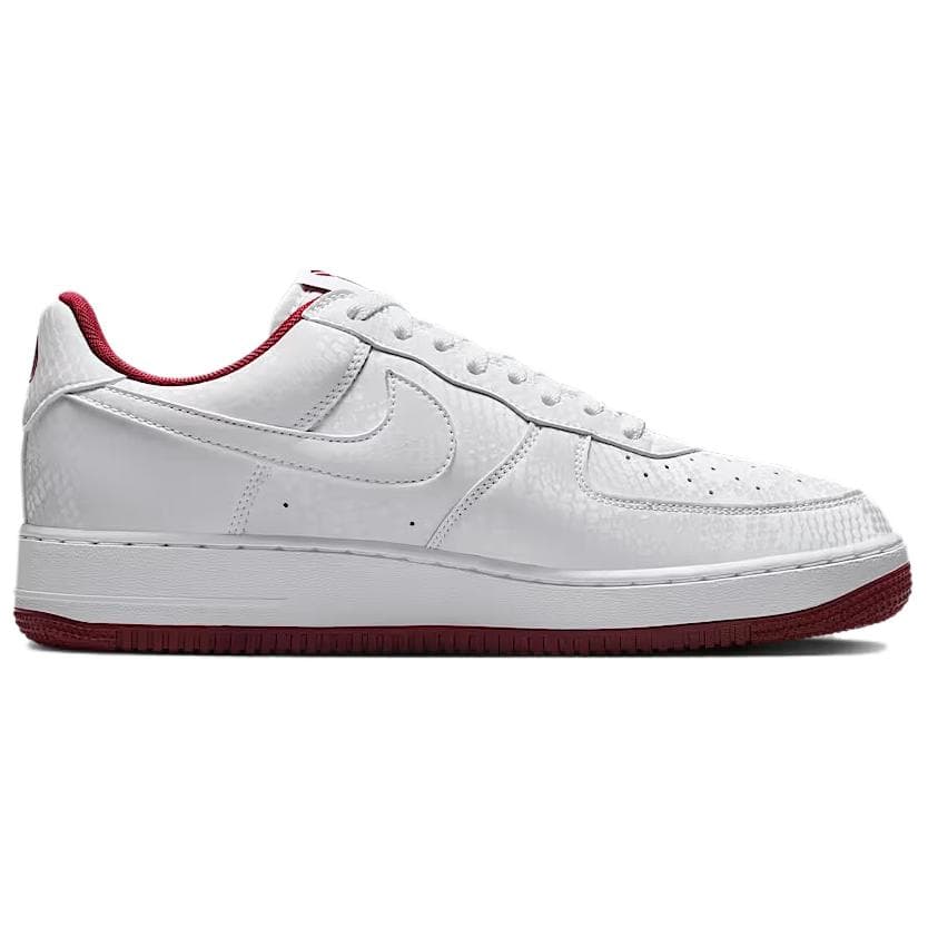 Кроссовки Nike X Коби Брайант Air Force 1 Устойчивые к истиранию Низкие Кроссовки для скейтбординга Унисекс Белый Красный - изображение 2