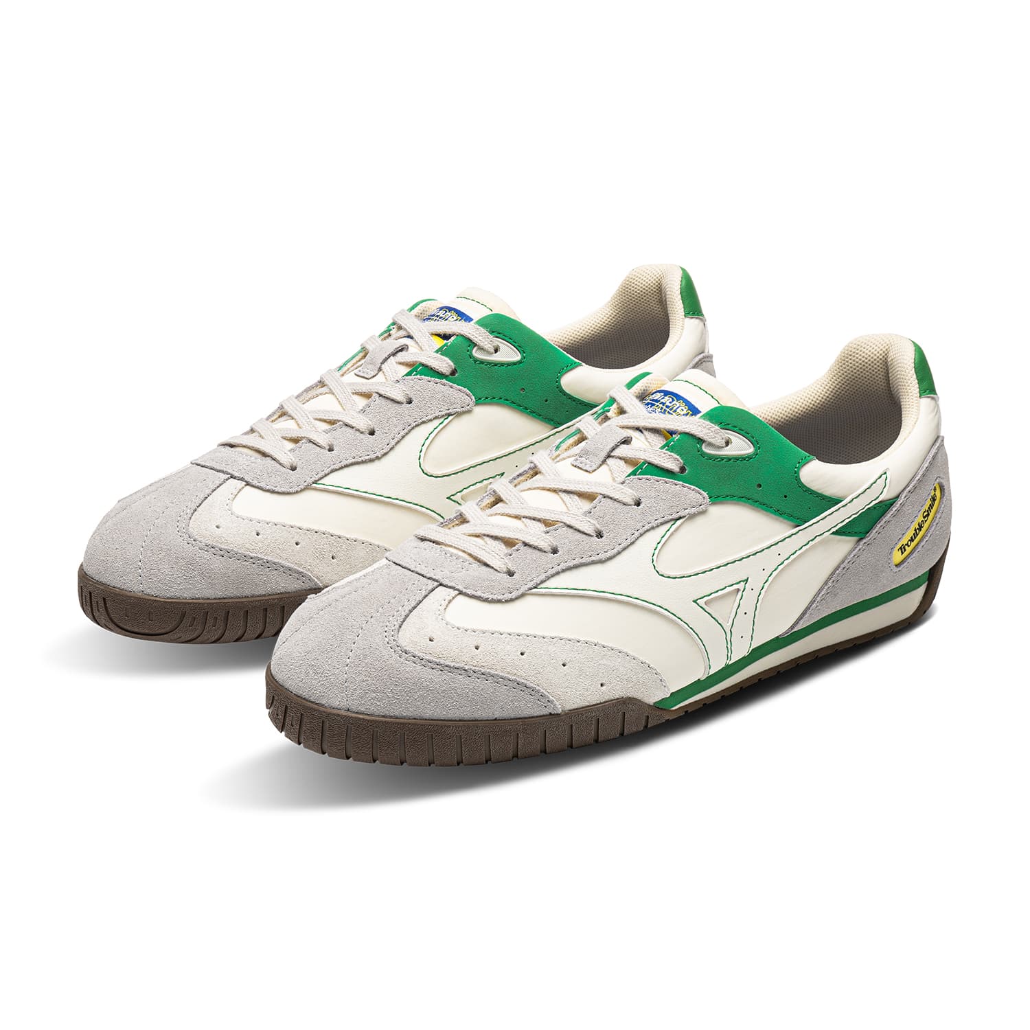 Кроссовки Mizuno LGTT Low Топ Повседневная обувь Унисекс Бело-зеленый - изображение 4