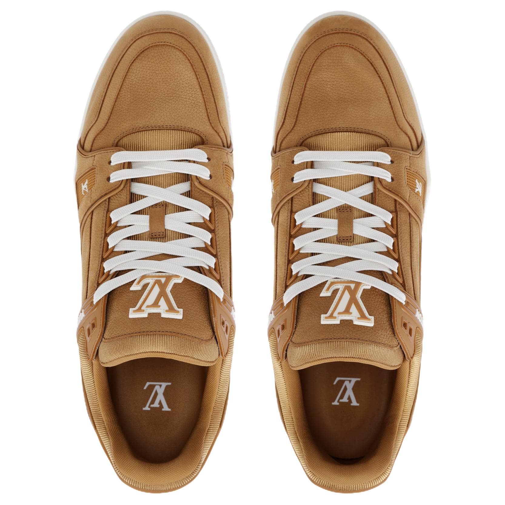 Кроссовки Louis Vuitton Trainer Low Orange - изображение 3
