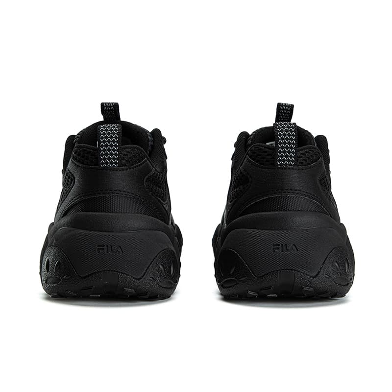 Кроссовки FILA FLUID 7 Износостойкий Дышащий Легкий Низкий Топ Кроссовки Женские Черный Теневой Черный Серый - изображение 5