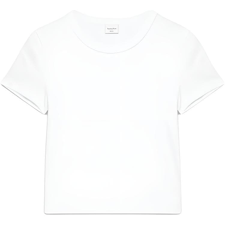 Футболка ARITZIA Стандартная рукавная рубашка T для женщин - изображение 1