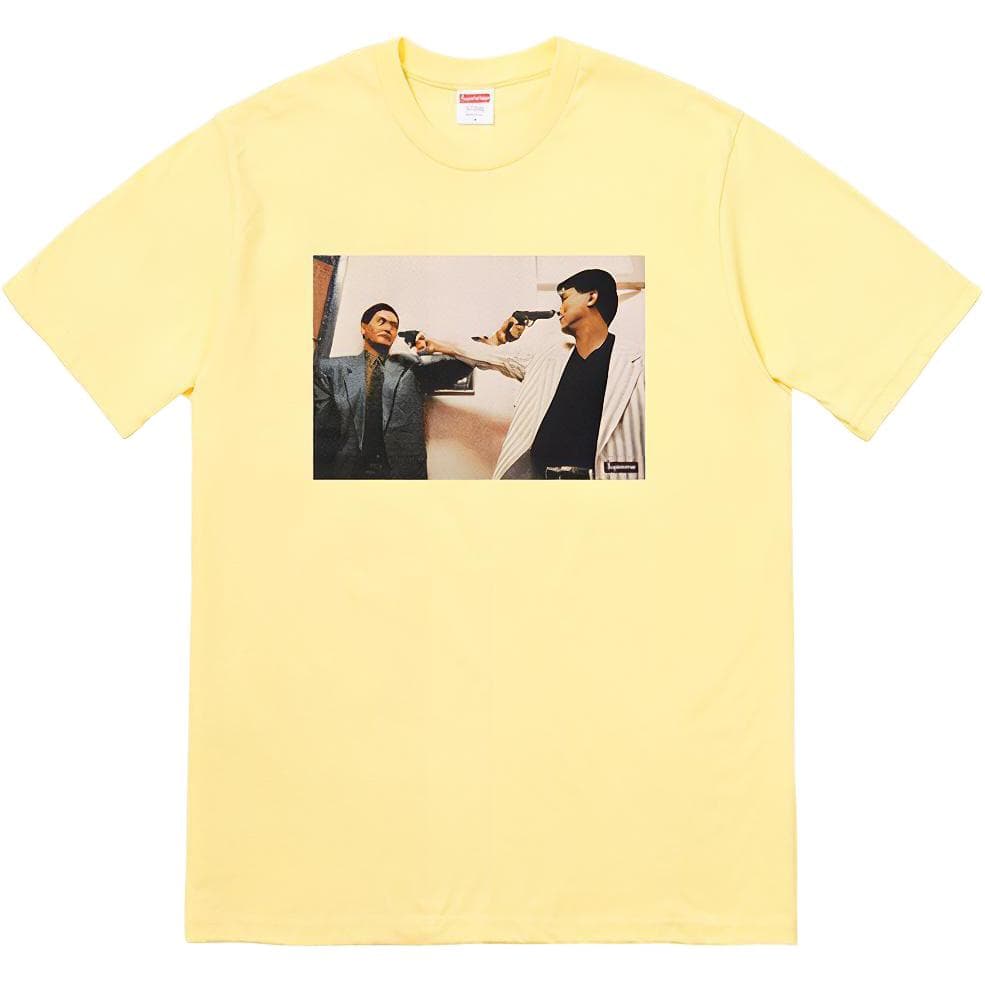 Футболка Supreme FW18 The Killer Trust Tee Pale Yellow T - изображение 1