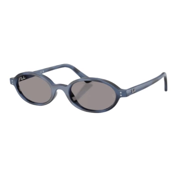 Солнцезащитные очки RayBan Литьевые Овалные Солнцезащитные Очки Унисекс Синий Черепаховый - изображение 1