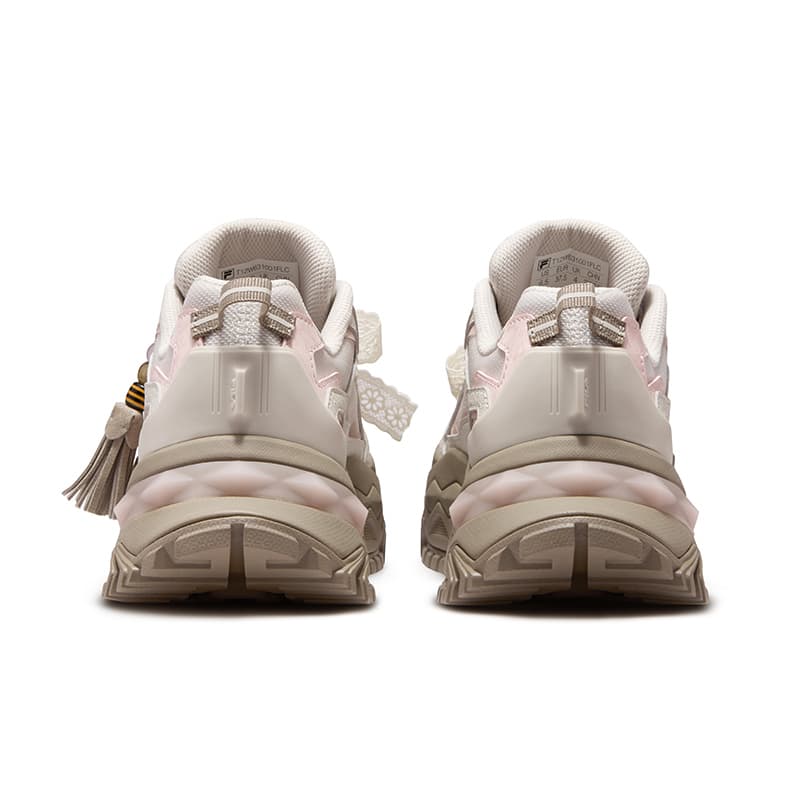 Кроссовки FILA FUSION BIANCO DX массивные кроссовки женские ярко-серый облачно-розовый - изображение 5