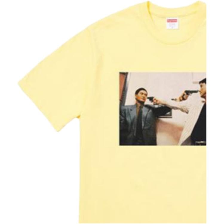 Футболка Supreme FW18 The Killer Trust Tee Pale Yellow T - изображение 3
