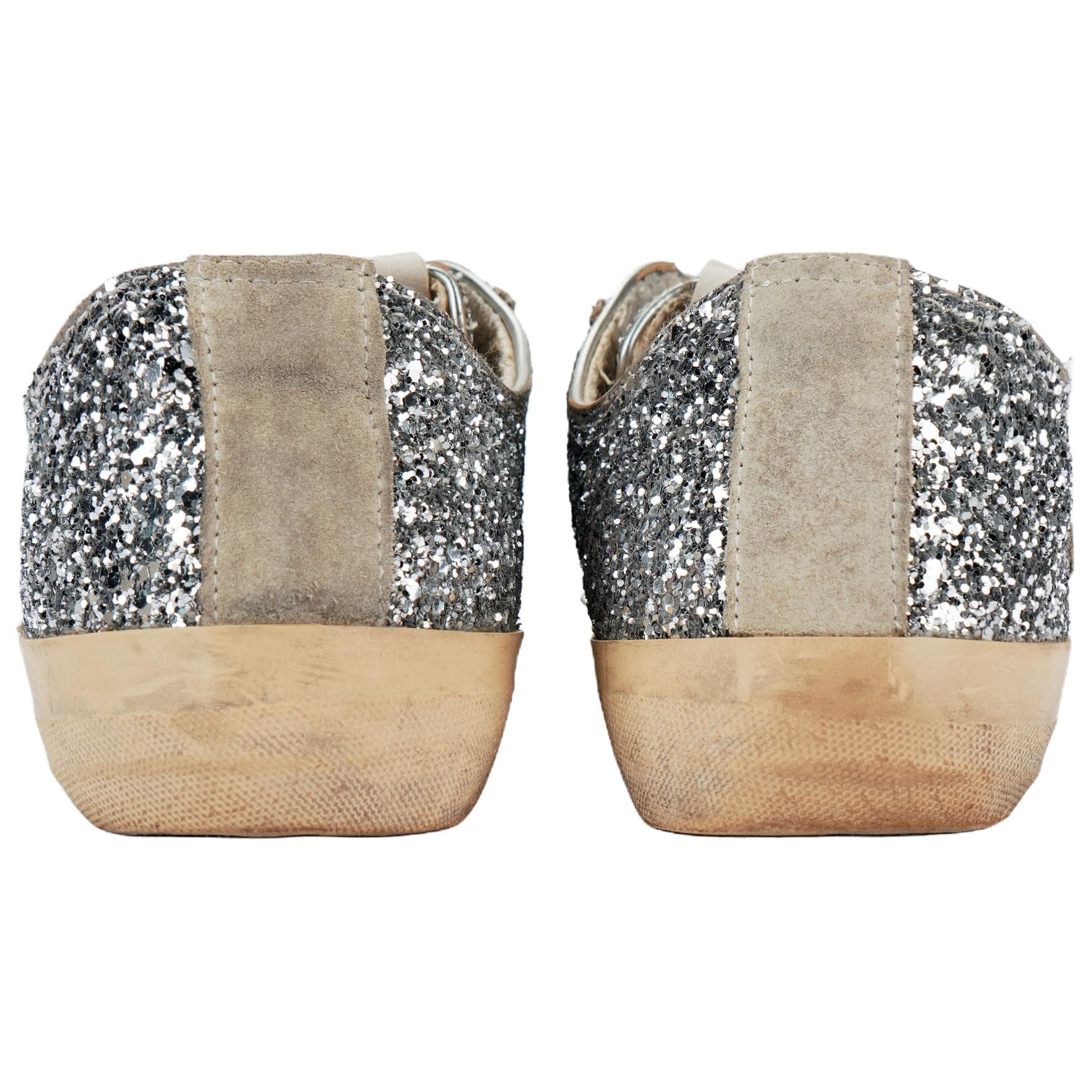Кроссовки Golden Goose V-Star Silver - изображение 4