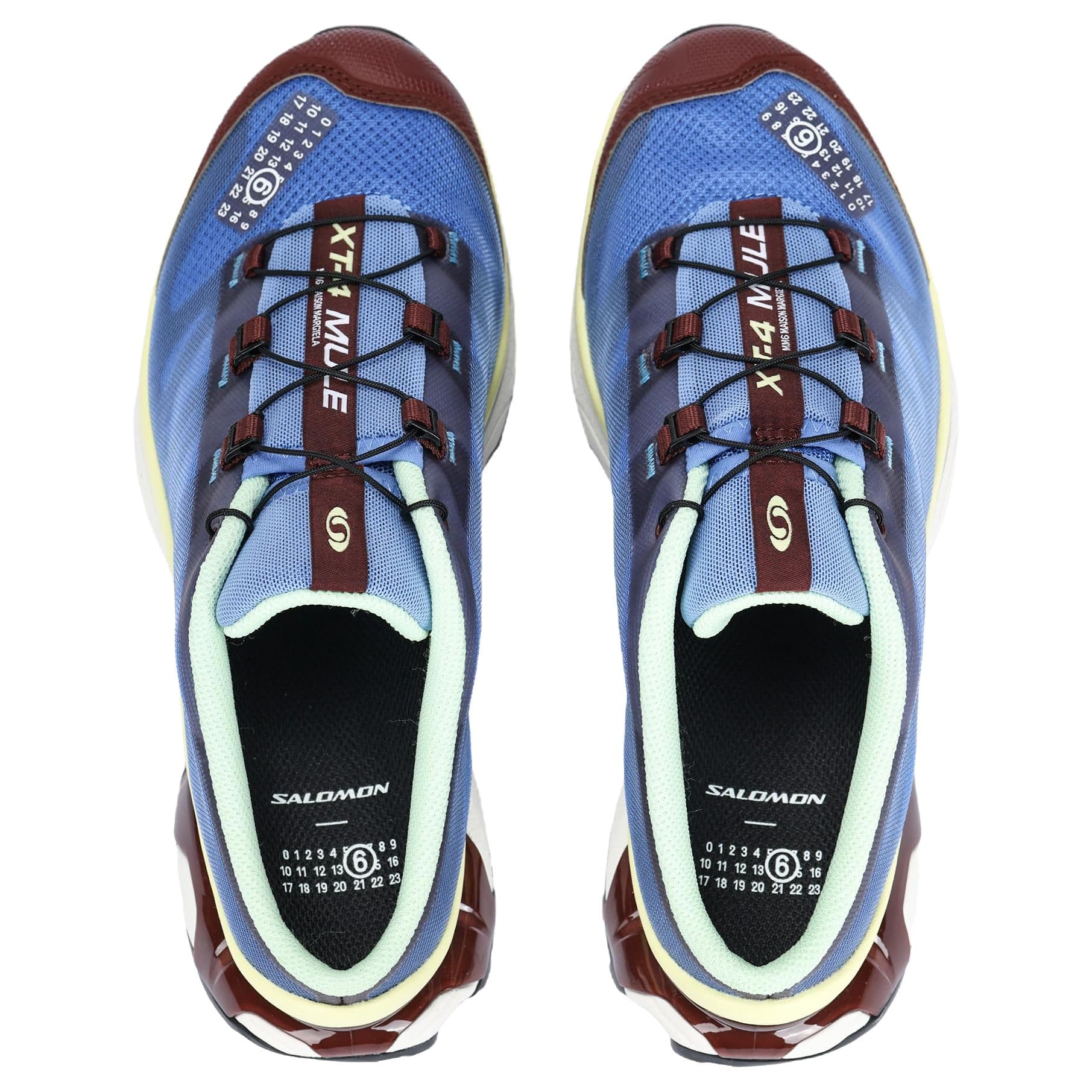 Кроссовки MM6 Maison Margiela x Salomon MM6 X Salomon Низкие Домашние Тапочки Мужские Синие - изображение 3