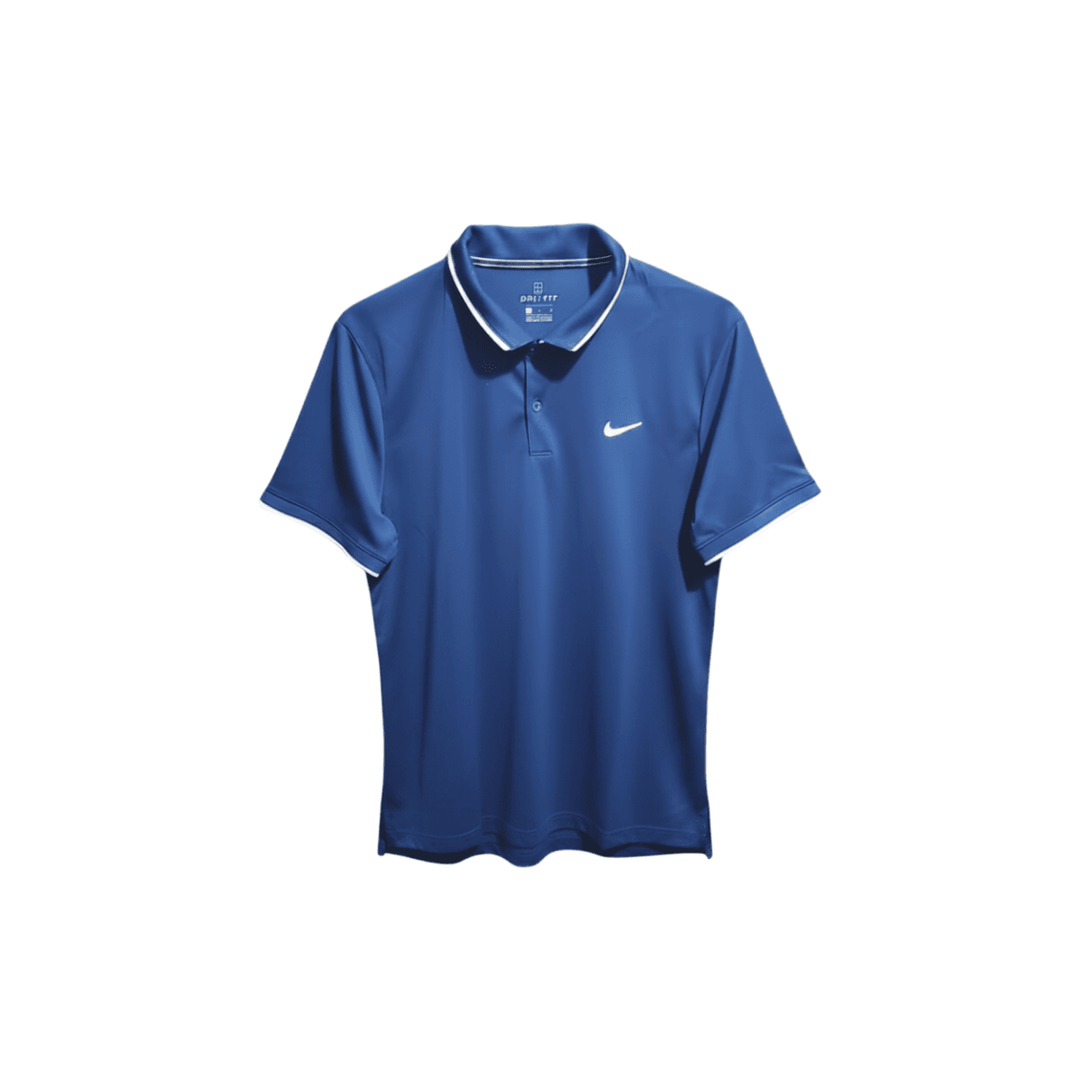 Поло Nike Dri Fit Синий Мужское Поло - изображение 1