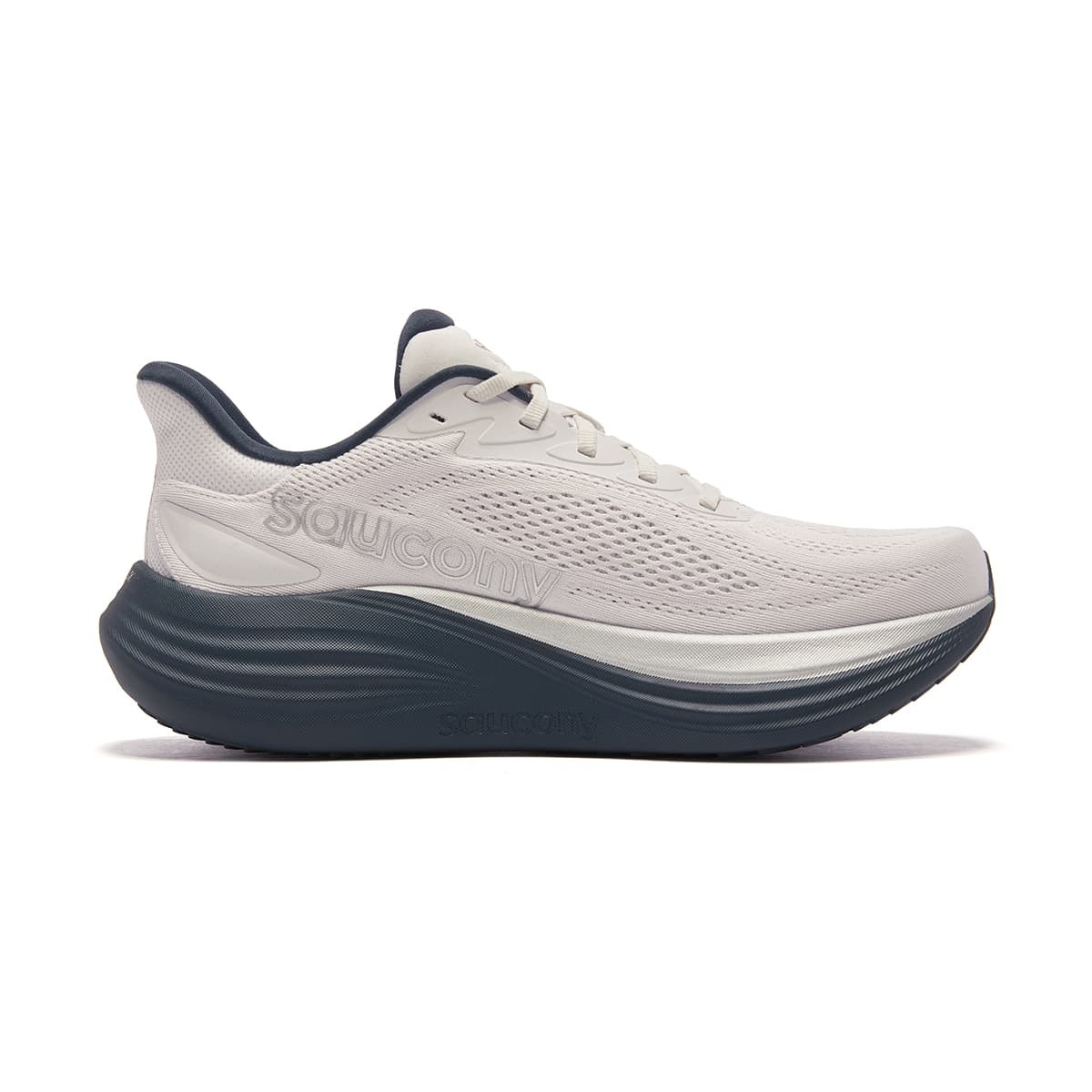 Кроссовки для бега Saucony Triumph 24 Амортизация Дышащий Oтскок Лоу-топы Беговые кроссовки Унисекс Серый - изображение 2