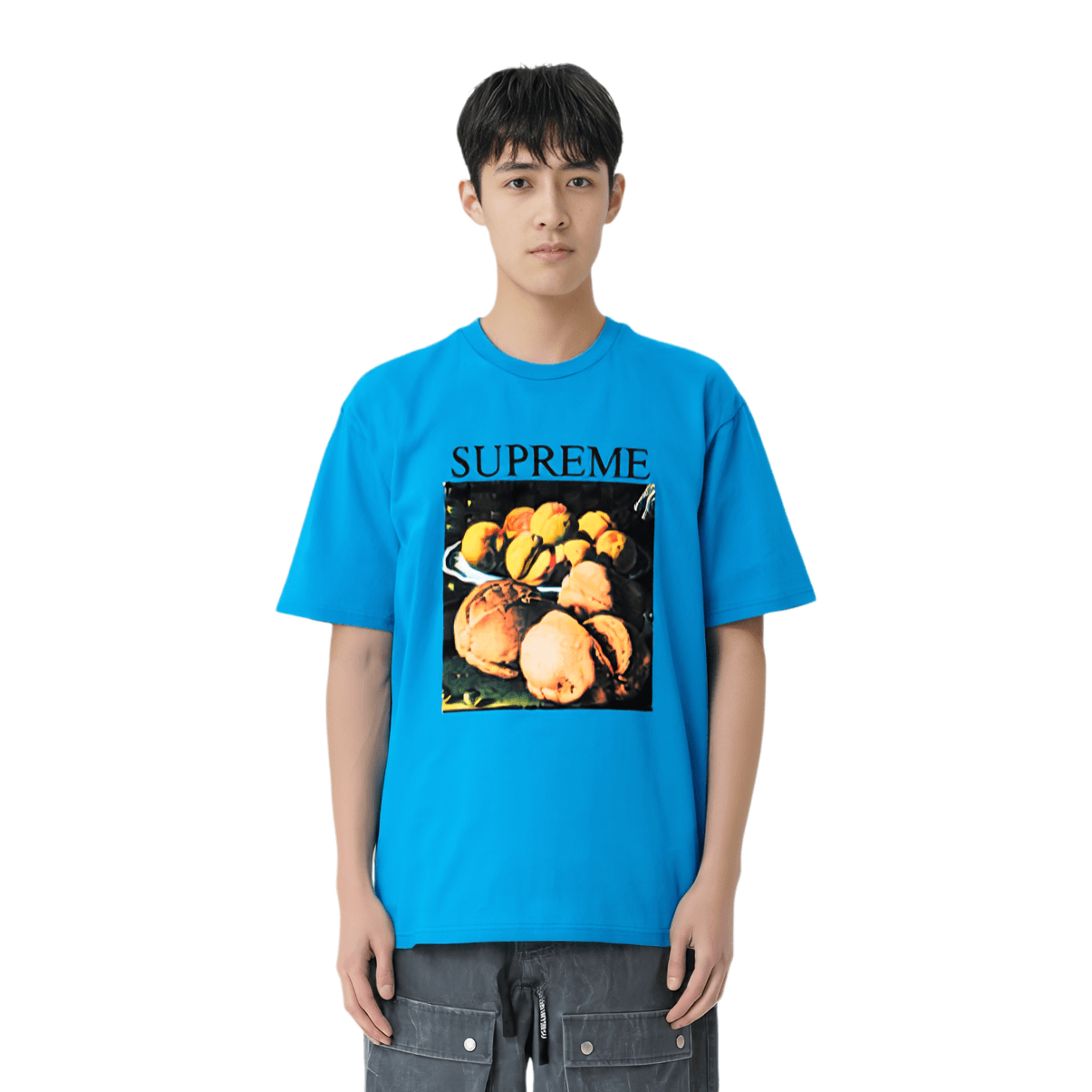 Футболка Supreme FW18 Still Life Tee Bright Blue T - изображение 2