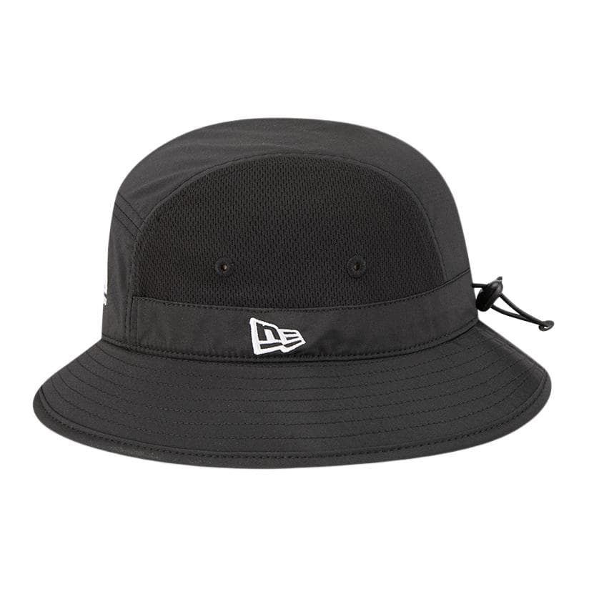 Панама New Era Полиэстеровые Волокна Панамы Унисекс Черный - изображение 4