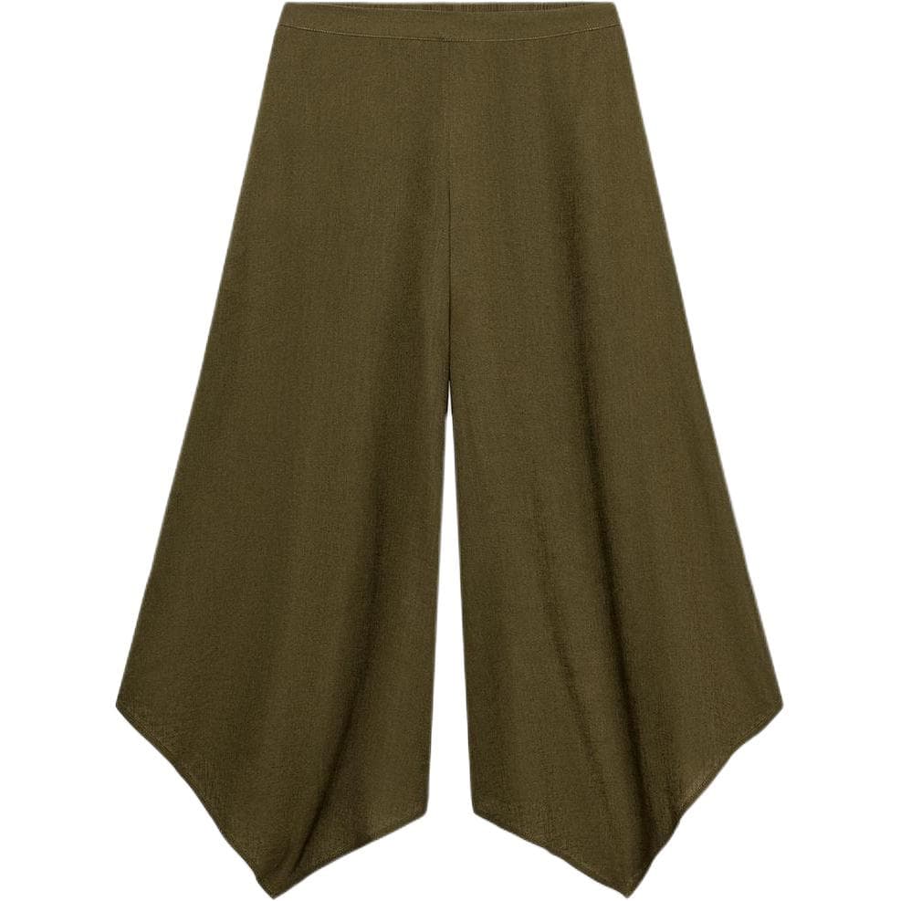 Штаны ZARA Khaki Женские Повседневные Брюки - изображение 1
