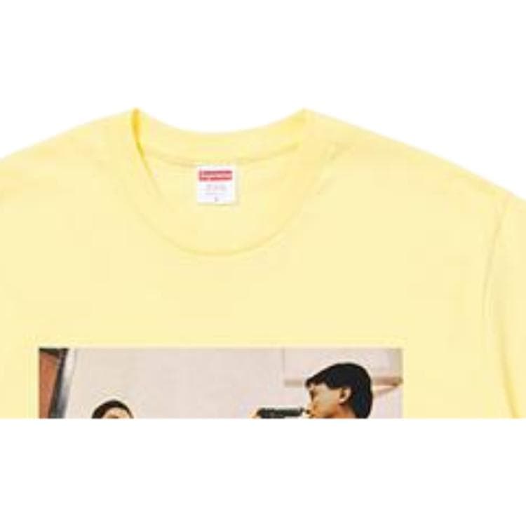 Футболка Supreme FW18 The Killer Trust Tee Pale Yellow T - изображение 5