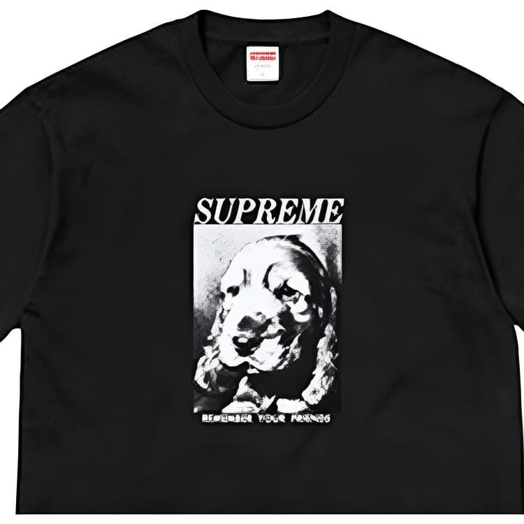 Футболка Supreme FW18 Remember Tee Black T - изображение 2