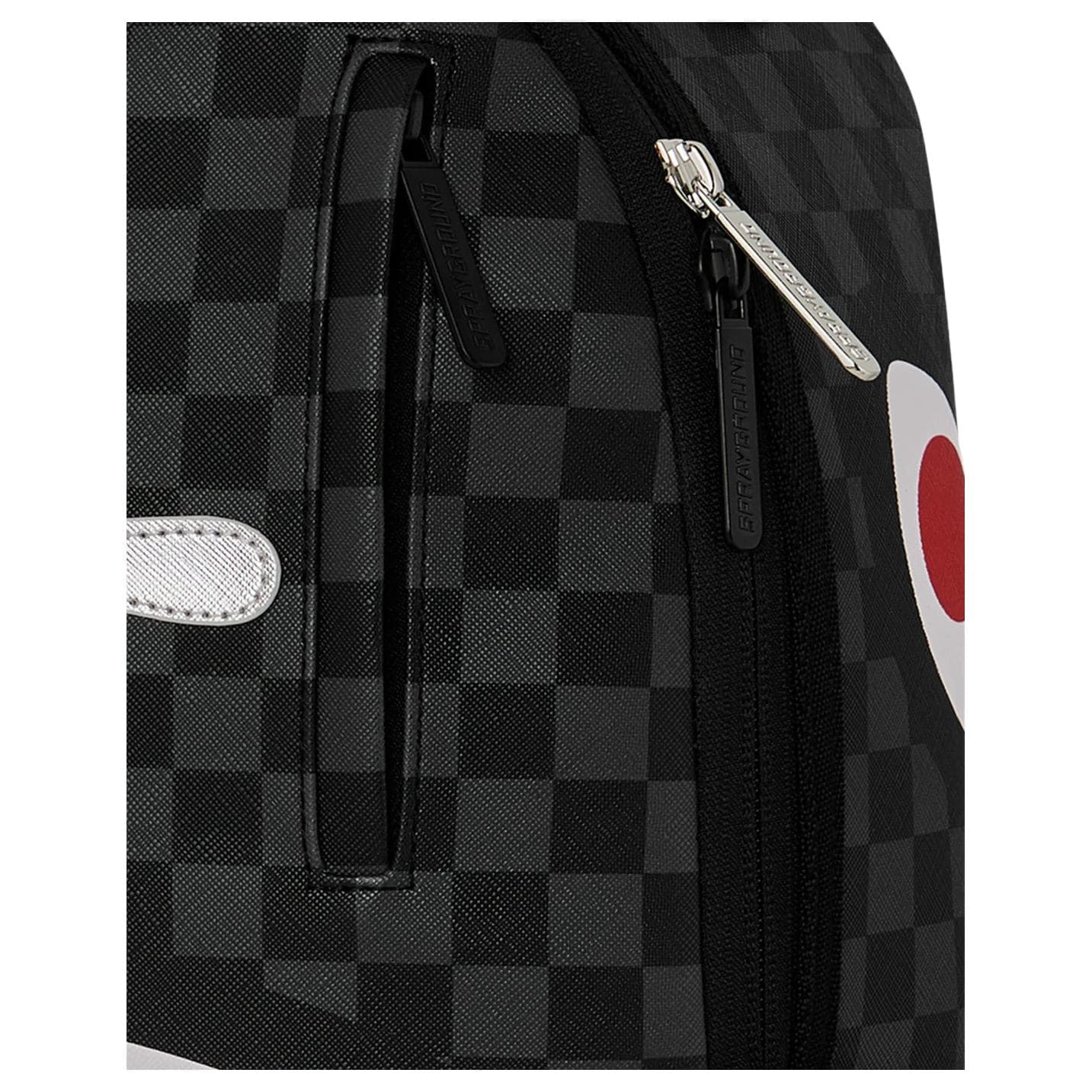 Рюкзак SPRAYGROUND ПВХ Рюкзак Унисекс Серебряный и Черный - изображение 5