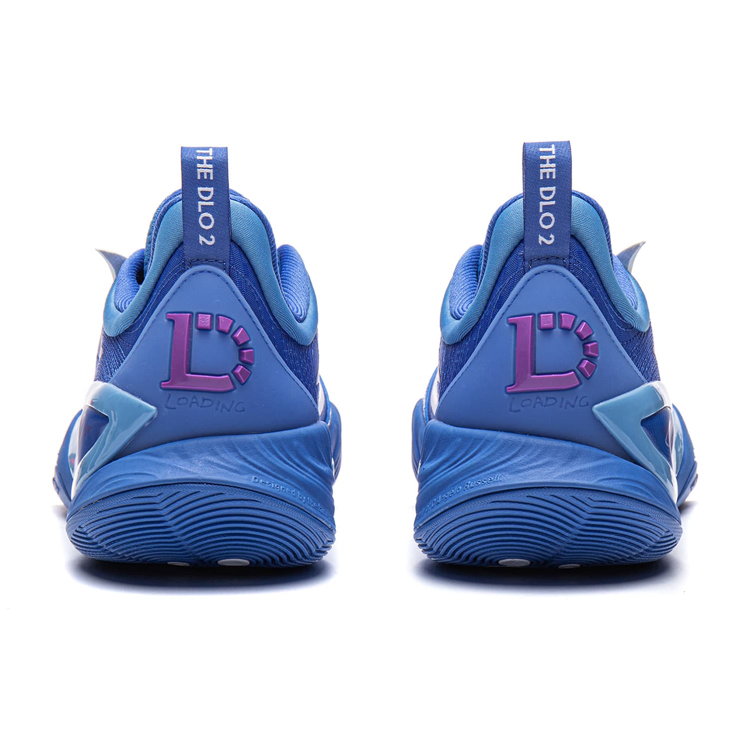 Кроссовки для баскетбола Li NING DLO2 Low Топ Баскетбольные кроссовки Унисекс Дворцово-синий - изображение 6