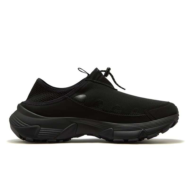 Кроссовки FILA FUSION COMO Y SLIPON Синтетическая кожа устойчивая к истиранию дышащая легкая уличная обувь мужская черная - изображение 2