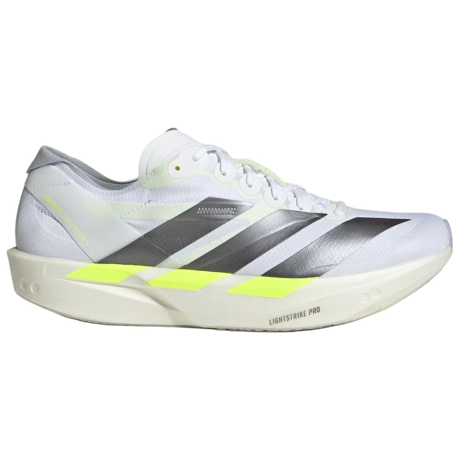 Кроссовки для бега Adidas Adizero Takumi Sen 11 Беговые кроссовки для соревнований Мужские Белые - изображение 2