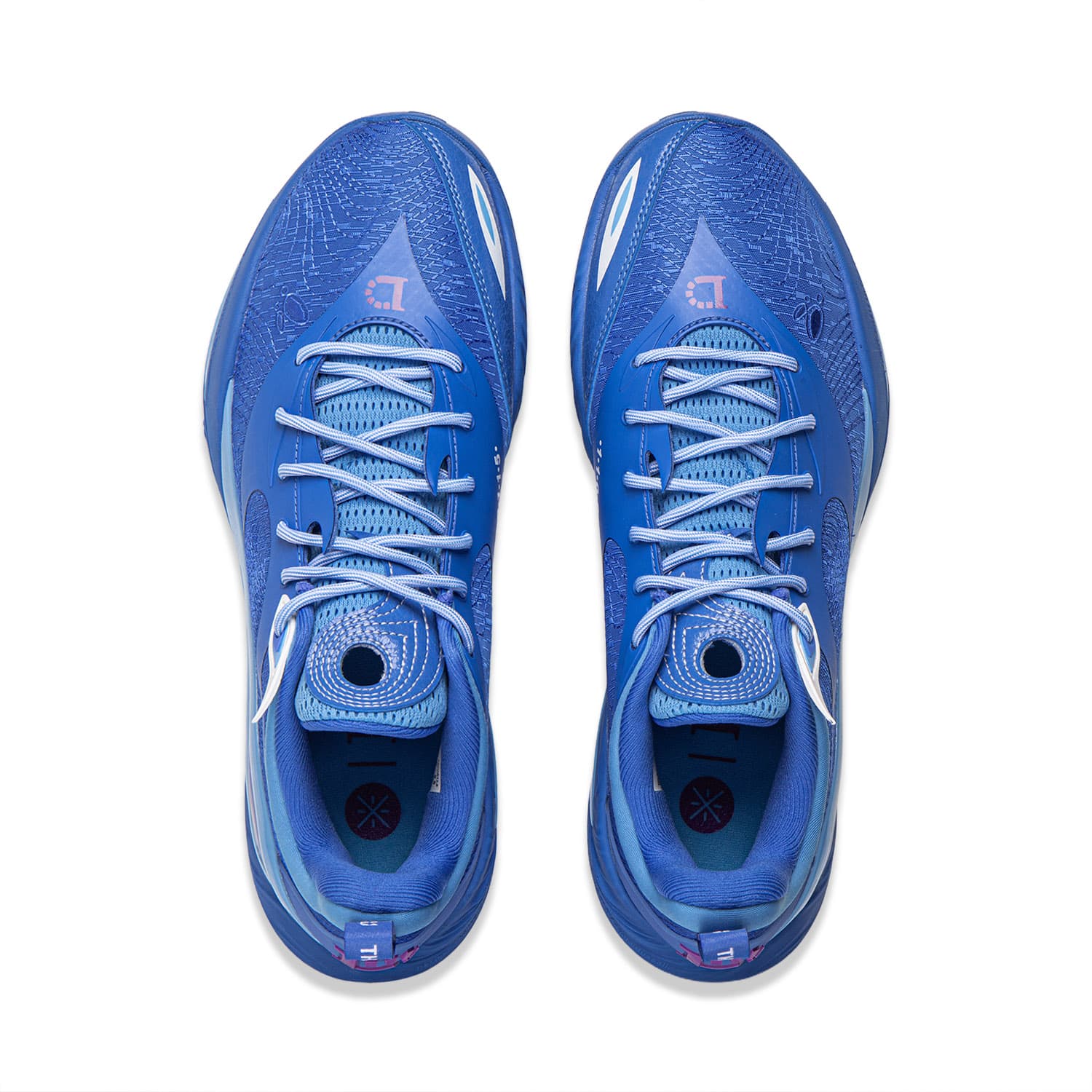 Кроссовки для баскетбола Li NING DLO2 Low Топ Баскетбольные кроссовки Унисекс Дворцово-синий - изображение 4