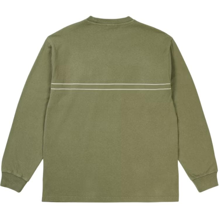 Кофта PALACE 2026 SS26 drop3 PIGMENT FONT LONGSLEEVE THE DEEP GREEN LogoT - изображение 2